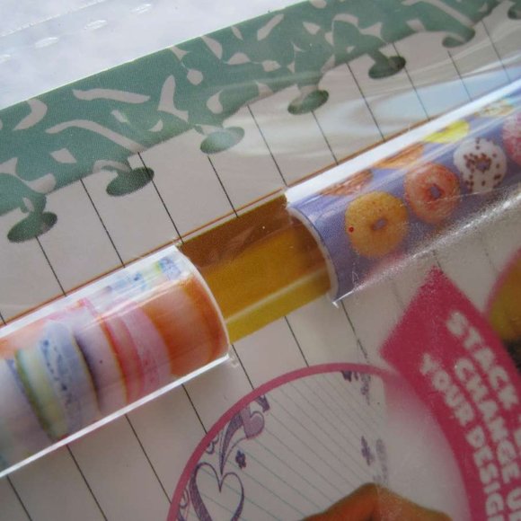 Snap Its Plastic Pencil Pen Decorations Grips Sweet Treats Cupcake Donut Designs - Picture 4 of 7